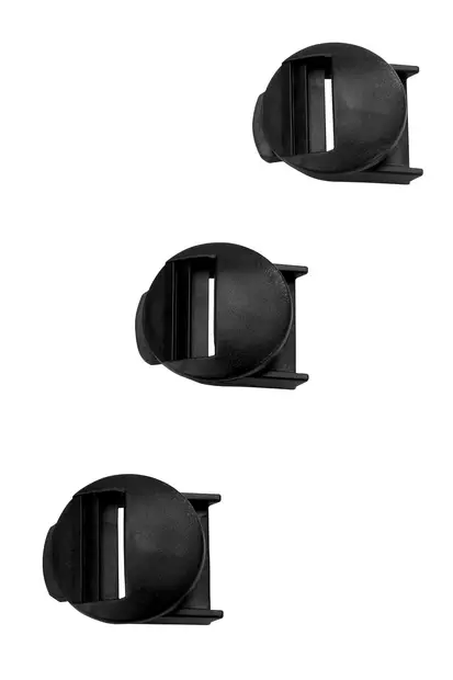 Alpinestars Buckle receiver (Tech 10, 8, 7, 3, 2) musta - MP Varaosat Offroad - 103356 - 1