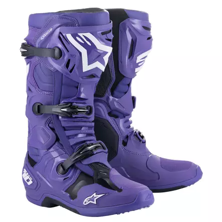 Alpinestars Saapas Tech 10 Viloet/Musta 43 (9) - MP Saappaat Offroad - 87466 - 1