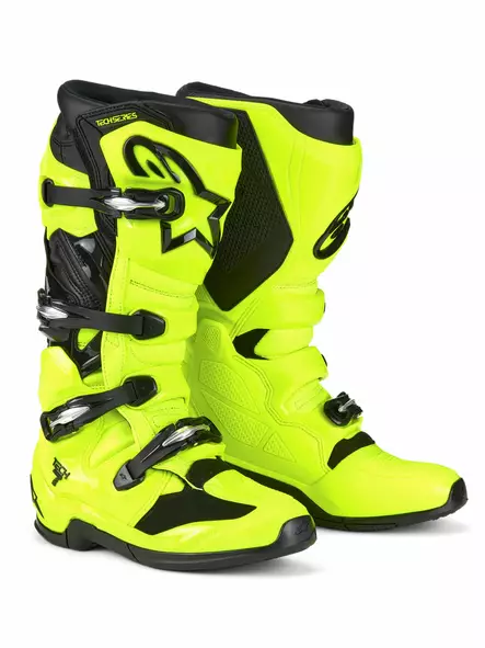 Alpinestars Saapas Tech 7 Keltainen Fluo/Musta 43 (9) - MP Saappaat Offroad - 87106 - 1