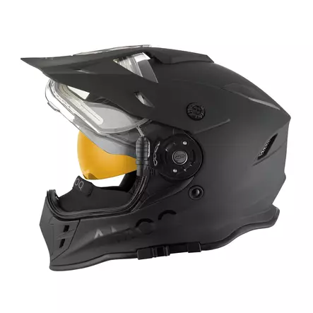 AMOQ Adaptor Kypärä Sähkövisiirillä Blackout M - ATV Adventure-kypärät - 106556 - 1