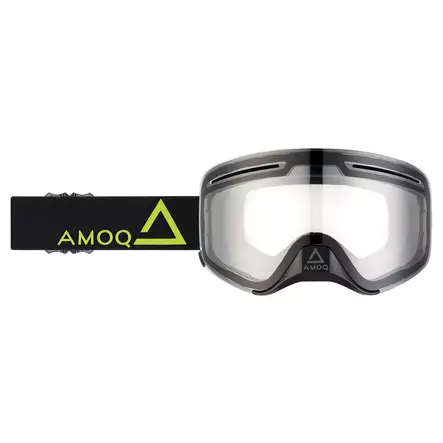 AMOQ Vision Vent+ Magnetic Ajolasit Musta-HiVis - Kirkas - Moottorikelkan Ajolasit - 72336 - 1
