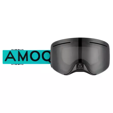 AMOQ Vision Vent+ Magnetic Ajolasit Turkoosi/Musta - Savu - Moottorikelkan Ajolasit - 72166 - 1