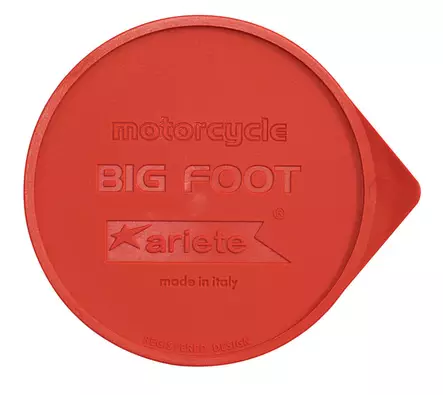Ariete Big Foot, Punainen (10kpl) - Moottoripyörän Jalkatuki - 94016 - 1