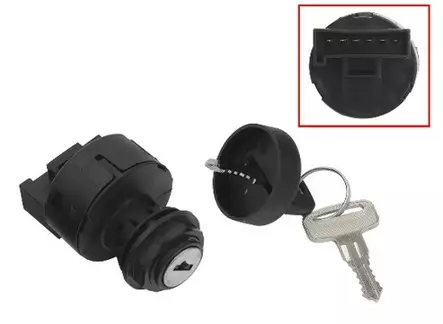Bronco Virtalukko Polaris 4-Asentoinen Traktorimalleihin - Mönkijän Virtalukot - 131276 - 1