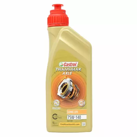 Castrol Transmax Axle LL 75W-140 1 L - Vaihteistoöljyt - 86816 - 1