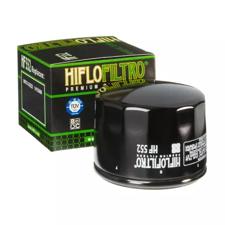 HiFlo öljynsuodatin HF552 - Moottoripyörän Öljynsuodattimet - 106456 - 1