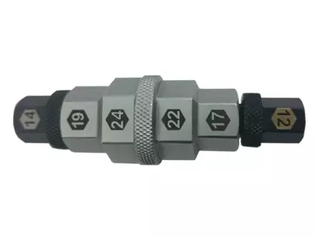 Hyper Hylsy etuakselin avaamiseen 12,14,17,19,22,24mm - Yleisosat - Muut työkalut - 94726 - 1