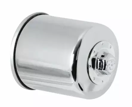 K&N Oil Filter Chrome - Moottoripyörän Öljynsuodattimet - 106466 - 1