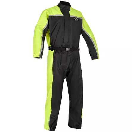 Lindstrands sadehaalari Sidvallen one piece Musta/HV keltainen 2XL - ATV Sadevaatteet - 89166 - 1