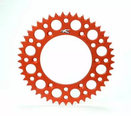 Renthal Takaratas SX+F 90- HVA 14- 50t GP Oranssi - Moottoripyörän Ketjut & rattaat - 87936 - 1
