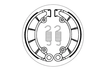 Sbs Jarrukengät - Moottoripyörän Jarrupalat - 104706 - 1