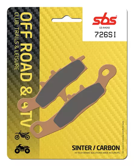Sbs Jarrupalat Sintered Offroad - Moottoripyörän Jarrupalat - 104116 - 1