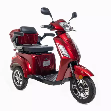 Silverfox 2.0, Metallic Red 1.2kWh litium akku ja 2A laturi - 3- ja 4- pyöräiset - 166236 - 1