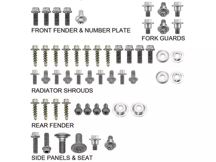 Sixty5 Ruuvi- ja pulttisarja KTM - Moottoripyörän Pultit & kiinnikkeet - 93866 - 1