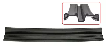 Sno-X Kälkis Suksenpohjamuovi 1kpl Kapea Musta - Moottorikelkan Suksenpohjamuovit - 96526 - 1