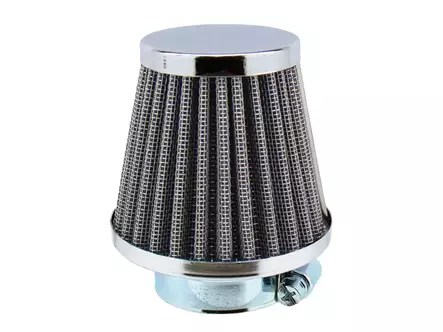 Tec-X Ilmansuodatin, Kiinitys Ø 35mm, (Ø 75 - 51mm x p. 68mm) - Moottorikelkan Kaasuttimet - 99106 - 1