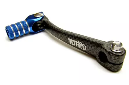 Tec-X Vaihdepoljin, Carbon-kuvio/Sininen, Minarelli AM6 - Mopon & Skootterin Polkimet - 97536 - 1