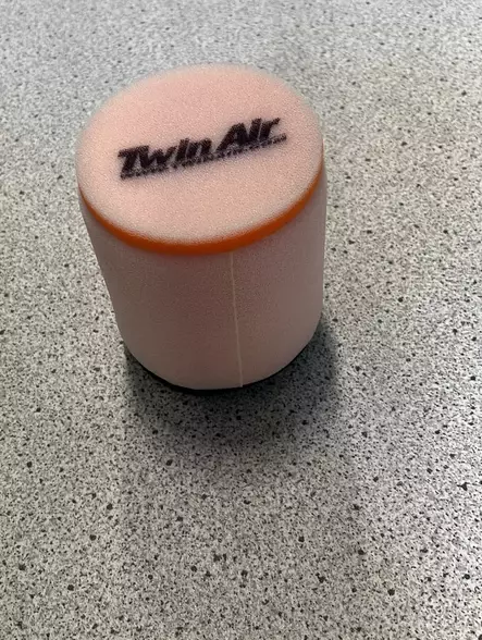 Twin Air Filter (Clamp-on) w/Rubber 73mm - width 120mm - length 125mm - Moottoripyörän Ilmansuodattimet - 104646 - 1