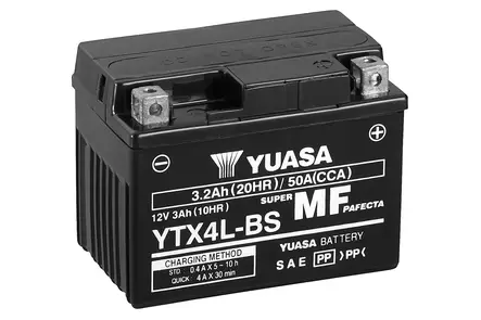 Yuasa akku, YTX4L(WC) hapotettu (10) - Yleisosat - Akut - 108486 - 1