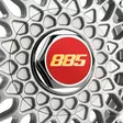 885 Classic RS Silver 7.5x17 Jako: 5x108 ET: 35 vanne - Auton Vanteet - 3196 - 3