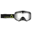AMOQ Vision Vent+ Magnetic Ajolasit Musta-HiVis - Kirkas - Moottorikelkan Ajolasit - 72336 - 1