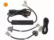 AXIXTECH HAL09 LED UMPIOVILKKUSARJA KELTAINEN 10-30V - Yleisosat ja tarvikkeet - 52696 - 1