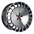 Barzetta Glorioso Black Polished 8.5x20 Jako: 5x112 ET: 35 vanne - 20-tuumaiset - 2736 - 2