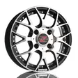 Barzetta Piccolo BlackPolish Mopoautoihin TARJOUS!! 4.5x15 Jako: 4x100 ET: 10 vanne - 15-tuumaiset - 2566 - 1