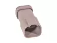 DEUTSCH LIITINRUNKO 4-NAP. HARMAA END CAP - Yleisosat ja tarvikkeet - 12186 - 1
