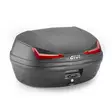 Givi Black Monolock Topcase 45Lt Red Reflect. - Moottoripyörän Kovat laukut - 83936 - 1