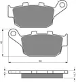 GOLDFREN Jarrupalat 020 Ceramic Carbon S3 - Moottoripyörän Jarrupalat - 88386 - 1