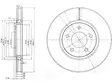 JARRULEVY DELPHI, 2 KPL / PKT, ETU, CHRYSLER GRAND VOYAGER - Yleisosat ja tarvikkeet - 15546 - 1