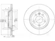 JARRULEVY DELPHI, 2 KPL / PKT, ETU / TAKA, FORD GALAXY / SEAT - Yleisosat ja tarvikkeet - 14946 - 1