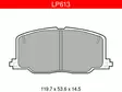 JARRUPALASARJA DELPHI ETU, TOYOTA - Yleisosat ja tarvikkeet - 8426 - 1