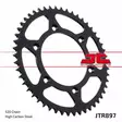 JT Rear Sprocket ZBK - Musta Zinc JTR897.42ZBK - Moottoripyörän Ketjut & rattaat - 85066 - 1