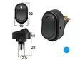 KEINUKYT.OVAL 0-1 LED SIN - Yleisosat ja tarvikkeet - 53806 - 1