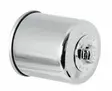 K&N Oil Filter Chrome - Moottoripyörän Öljynsuodattimet - 106466 - 1