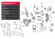 Leatt (ei saatavana Suomessa) Lower shin plate C-Frame Pro Right - MP Suojien varaosat - 82926 - 1