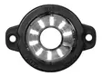 LED-ÄÄRIVALO VALK. PYÖREÄ 12/24V HALK. 60,5MM REIKÄMALLI - Yleisosat ja tarvikkeet - 51606 - 1