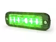LED-VAROITUSVILKKU 12-24V 6 LED VIHREÄ - Yleisosat ja tarvikkeet - 52086 - 1