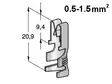 LIITIN UNI F630 0,5-1,5 MM2 - Yleisosat ja tarvikkeet - 70286 - 1