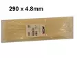 NIPPUSIDE 100 KPL PUSSI 290X4,8 VALKOINEN - Yleisosat ja tarvikkeet - 36556 - 1