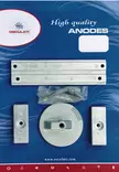 Osculati anodisarja (alu) Mercury Verado 4/Optimax - Veneen Anodisarjat - 91006 - 1
