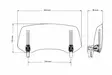 Puig Multi Adjustable Visor 2.0 Clip-On C/Clear - Moottoripyörän Tuulisuojat - 148836 - 1