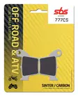 Sbs Jarrupalat Carbon Silver - Moottoripyörän Jarrupalat - 103966 - 1