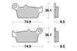 Sbs Jarrupalat Ceramic - Moottoripyörän Jarrupalat - 105096 - 1