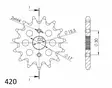Supersprox / JT Eturatas 1256.14 - Moottoripyörän Eturattaat - 102626 - 1