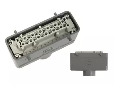 24-NAPAINEN PISTOKE M32 HARTING - Yleisosat ja tarvikkeet - 46497 - 1