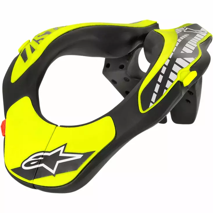 Alpinestars Niskatuki Youth Musta/Keltainen one size - MP Niskasuojat - 75087 - 1