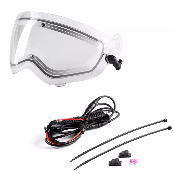 AMOQ Adaptor Sähkövisiiri kirkas - ATV Visiirit - 106507 - 1